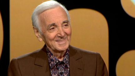 Charles Aznavour sur le plateau de 20h30
 (France 2 Culturebox capture d&#039;écran)