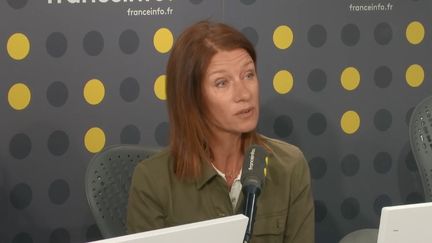 La journaliste Carole Gaessler, invitée de franceinfo le 18 septembre 2019 (RADIO FRANCE)