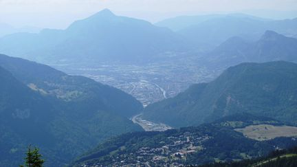 La vallée de l'Arve (Haute-Savoie) est concernée par des problèmes de pollution de l'air chronique. (MAXPPP)