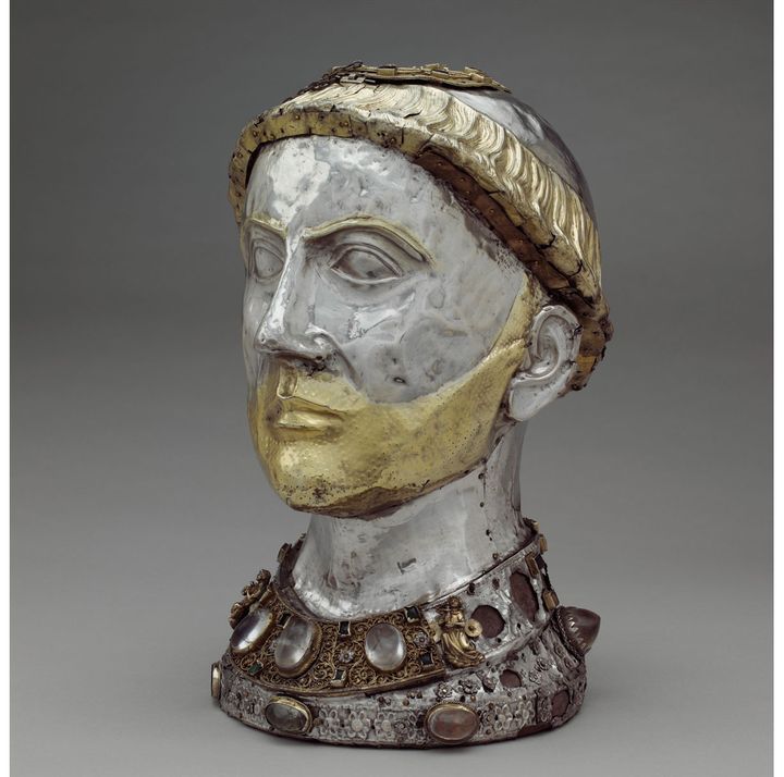 Buste reliquaire de Saint-Yrieix, ca. 1220-1240, Metropolitan Museum of Art, New York, don de J. Perpont Morgan, 1917
 (-)