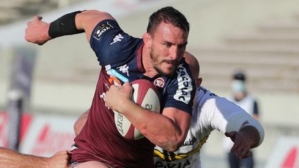 Arrivé à l'Union Bordeaux-Bègles en mars 2021, Louis Picamoles prendra sa retraite à l'issue de la saison. (ROMAIN PERROCHEAU / AFP)