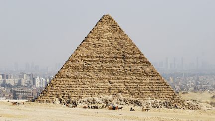 La plus petite des pyramides de Gizeh (Égypte), Mykérinos. (NEWSCOM / VIA MAXPPP)