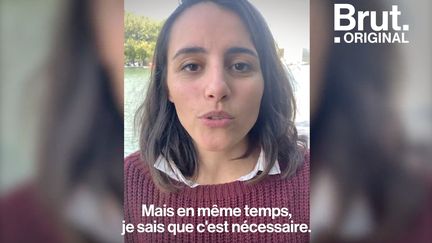 Elle est poursuivie avec 7 autres activistes pour avoir décroché des portraits d'Emmanuel Macron dans des mairies parisiennes le 21 février dernier. Emma Chevallier raconte.