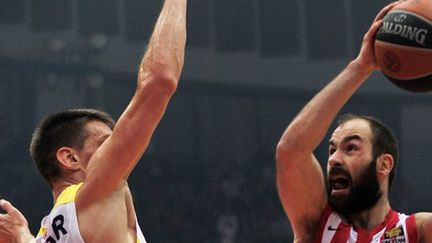 Vassilis Spanoulis (Olympiakos) (LOUISA GOULIAMAKI / AFP)