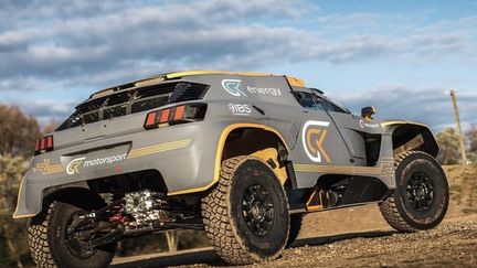 La GCK e-Blast 1 du team GCK Motorsport engagé sur le Dakar 2021.