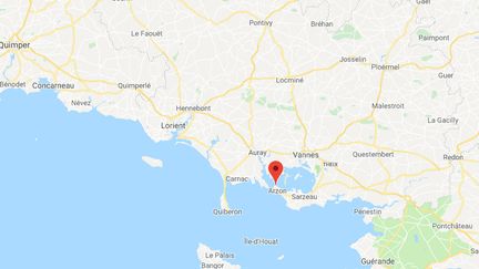 Mario Miceli, un baron de la drogue italien, a été arrêté mardi&nbsp;3 septembre à Arzon, dans le golfe du Morbihan. (GOOGLE MAPS)