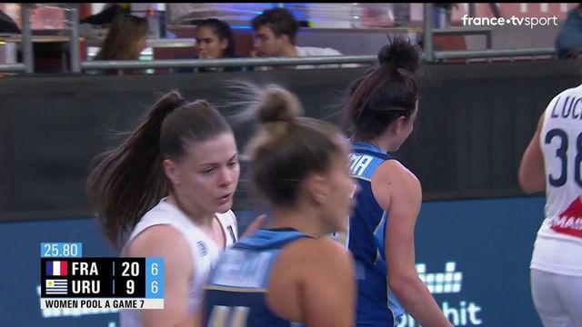 TQO Basket 3x3 (F) : les meilleurs moments de France vs Uruguay