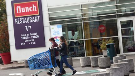 Un restaurant&nbsp;Flunch à Montbéliard (Doubs), le 1er octobre 2020. (MAXPPP)