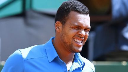 Jo-Wilfried Tsonga grimace