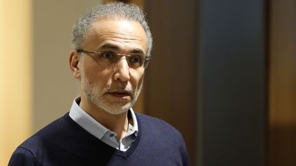 Tariq Ramadan au Palais de Justice de Paris, le 13 février 2020 (photo d'illustration). (THOMAS SAMSON / AFP)