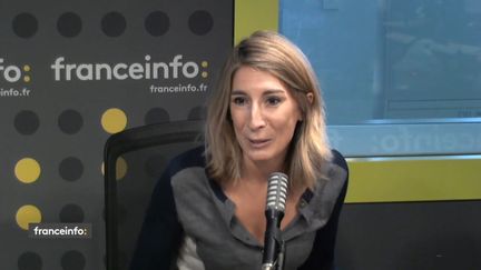 Caroline Delage,&nbsp;journaliste, productrice d’"une vie d’écart" sur Canal +. (CAPTURE ECRAN / FRANCEINFO)