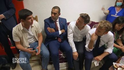 Envoyé spécial. Quand un jeune des quartiers nord de Marseille interpelle le président Macron