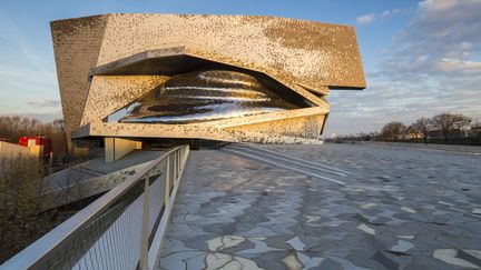 La Philharmonie de Paris, oeuvre de&nbsp;l'architecte Jean Nouvel.&nbsp; (CAVALIER MICHEL / HEMIS.FR / HEMIS.FR / AFP)