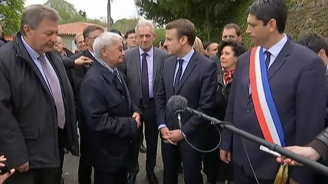 Macron à Oradour-sur-Glane rend hommage aux victimes du massacre