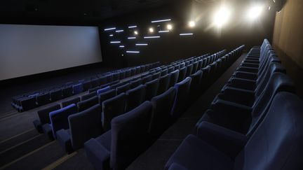 Une salle de cinéma (image d'illustration). (VINCENT VOEGTLIN / MAXPPP)