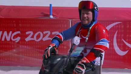 Neuvième du slalom géant, Lou Braz-Dagand est revenu sur sa performance du jour. Le Français était assez déçu de sa deuxième manche, comme il l'a expliqué au micro de France Télévisions.