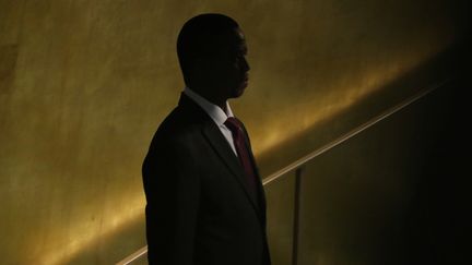 Le président zambien,&nbsp;Edgar Lungu, à l'ONU à New York le 24 septembre 2018 (REUTERS - CARLO ALLEGRI / X90181)