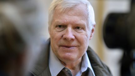 Andr&eacute; Bamberski au proc&egrave;s de Dieter Krombach, le 20 d&eacute;cembre 2012, &agrave; Cr&eacute;teil (Val-de-Marne). (ERIC FEFERBERG / AFP)