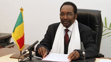 Dioncounda Traor&eacute;, le pr&eacute;sident malien par int&eacute;rim &agrave; Bamako, le 11 d&eacute;cembre 2012. (HABIB KOUYATE / AFP)