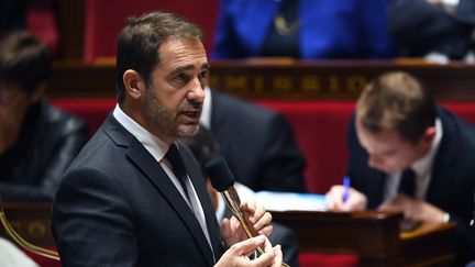 Christophe Castaner, le 14 novembre 2018, à l'Assemblée nationale à Paris. (ERIC FEFERBERG / AFP)