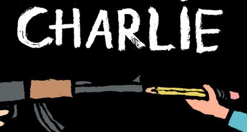 Dessin de Mark Ruffalo posté sur son compte Twitter en hommage aux victimes de l'attentat contre Charlie Hebdo
 (Mark Ruffalo)