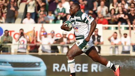 Jordan Joseph lors de Pau-Perpignan, le 26 mars 2022. (GAIZKA IROZ / AFP)