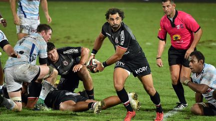 Le Toulousain Yohan Huget (REMY GABALDA / AFP)