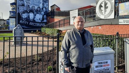 Jimmy Duddy, habitant de Derry, en Irlande du Nord (Royaume-Uni), avait 18 ans le 30 janvier 1972, lors du "Bloody Sunday". (RICHARD PLACE / RADIO FRANCE)