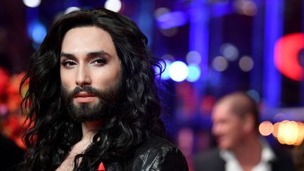 La chanteuse Conchita Wurst, le 18 février 2017, à Berlin.
 (JENS KALAENE / DPA)