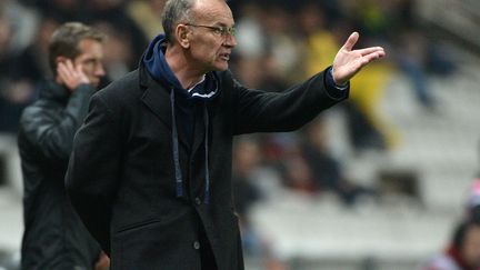 L'entraîneur de Brest Jean-Marc Furlan devra se contenter du point du match nul face à Tours (JEAN-SEBASTIEN EVRARD / AFP)