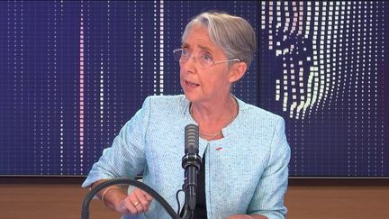 Elisabeth Borne, ministre du Travail, de l’Emploi et de l’Insertion, invitée de franceinfo le 12 mai 2021.
 (FRANCEINFO / RADIO FRANCE)