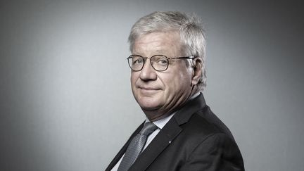 Jacques Glénat, le fondateur des éditions Glénat, le 10 janvier 2019 à Paris (France). (JOEL SAGET / AFP)