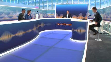 Le plateau des informés du matin du 28 novembre 2024. (FRANCEINFO / RADIO FRANCE)