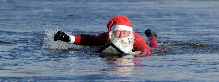 Cette année, le père Noël risque d'avoir du retard... (OLIVER HURST / GES-SPORTFOTO)