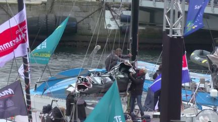 Départ reporté de la Route du Rhum :&nbsp;skippers et spectateurs déçus mais compréhensifs (FRANCE 2)