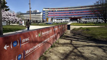 Le campus de l'université de Strasbourg, en mars 2017. (ALEXANDRE MARCHI / MAXPPP)