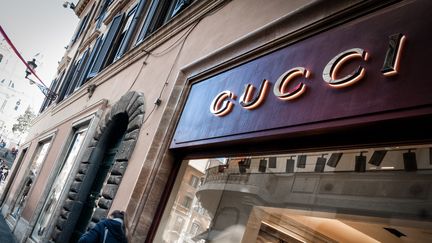 Un magasin Gucci à Rome, en Italie.&nbsp; (ANDREA RONCHINI, RONCHINI / NURPHOTO)