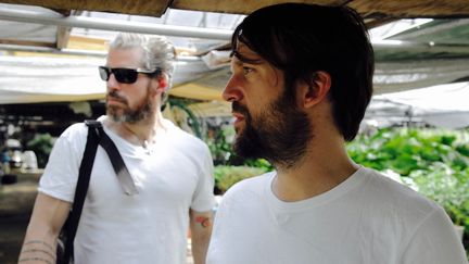 Le chef  danois René Redzepi et l'un de ses seconds dans "Noma au Japon".
 (Urban Distribution)