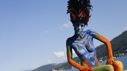 Bodypainting (ALEXANDER KLEIN / AFP)