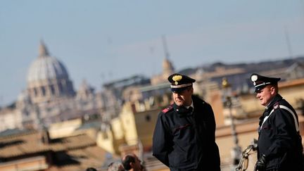 &nbsp; (La police italienne a arrêté 18 membres d'un réseau islamiste. Ils auraient évoqué un attentat contre le Vatican. © MaxPPP)