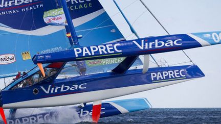 Le bateau de Jean-Pierre Dick et Roland Jourdain