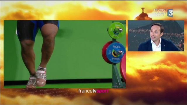 JO 2016 : la danse de l'haltérophile des îles kiribati