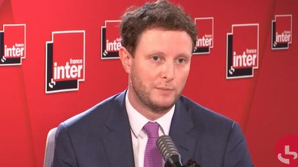 Clément Beaune, secrétaire d'État chargé des Affaires européennes, le 17 septembre 2020 sur France Inter. (FRANCEINTER / RADIOFRANCE)