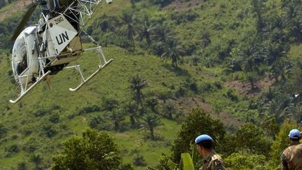 Les rebelles du chef Yakutumba n’hésitent pas à tirer sur les hélicoptères de la mission de l’ONU présente dans la province du Sud-Kivu.  (Photo AFP/José Cendon)