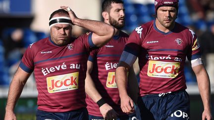 Les joueurs de Bordeaux-Bègles traversent une période de doute (NICOLAS TUCAT / AFP)