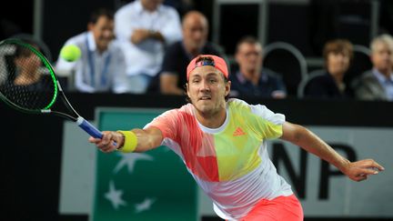 Le joueur français Lucas Pouille (PASCAL BROCARD / MAXPPP)