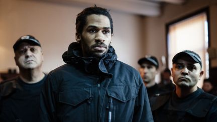 Fritz-Joly Joachin, condamné à neuf ans de prison pour avoir tenté de rejoindre la Syrie, le 16 janvier 2015 à Haskovo, dans le sud-est de la Bulgarie. (DIMITAR DILKOFF / AFP)