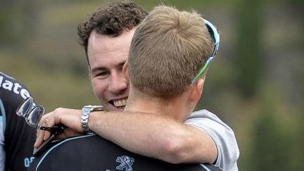 Mark Cavendish a salué ses équipiers à Carcassonne