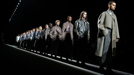 Dior Homme pap masculin ah 2019-20 à Paris, janvier 2019.
 (Swan Gallet/WWD/REX/Shutterstock/SIPA)