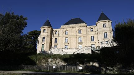 La façade du château de la Buzine dans le 11e arrondissement de Marseille. (PENNANT FRANCK / MAXPPP)